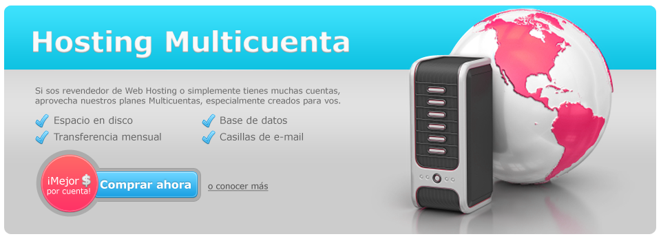 Web Hosting Multicuenta